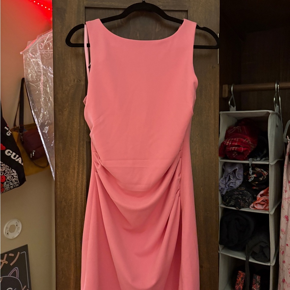 Pink Sleeveless Dress